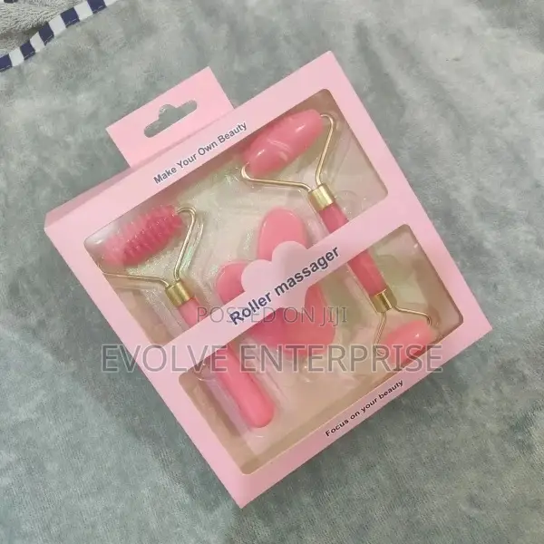 3pcs Resin Guasha Facial Massager Massage Roller