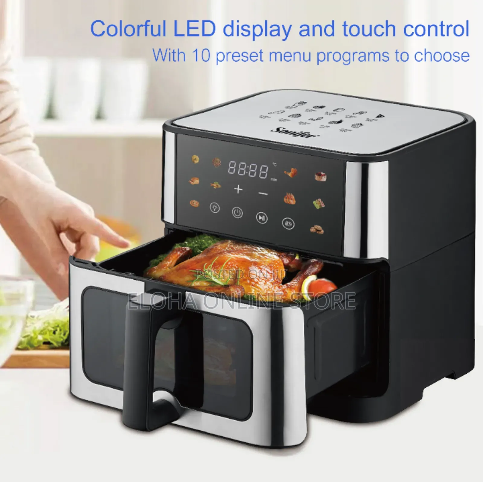 Sonifer Sf-1042 10 Litres Air Fryer