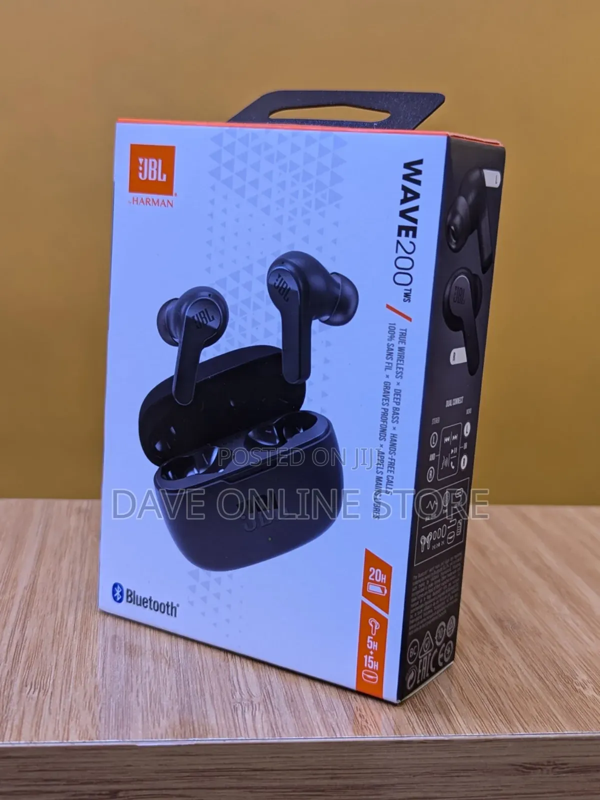 JBL Deep Bass Sound Earbuds Wave200