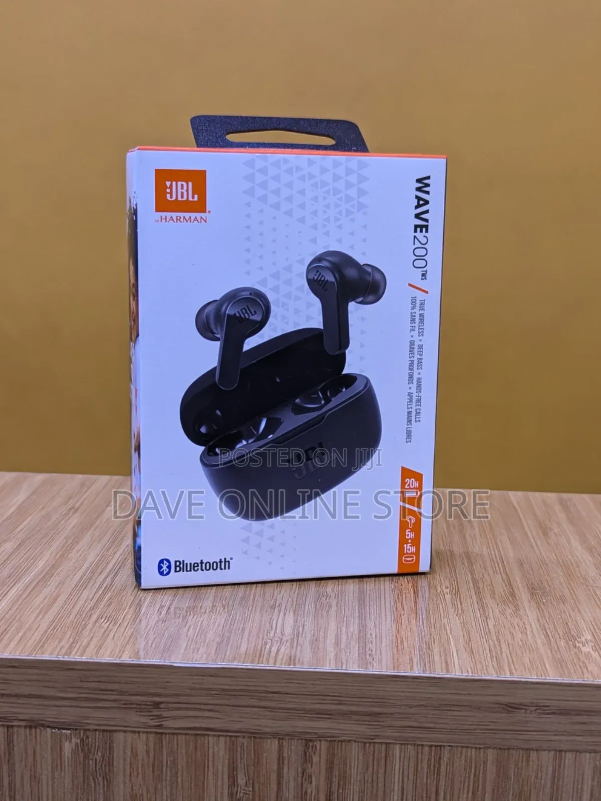 JBL Deep Bass Sound Earbuds Wave200