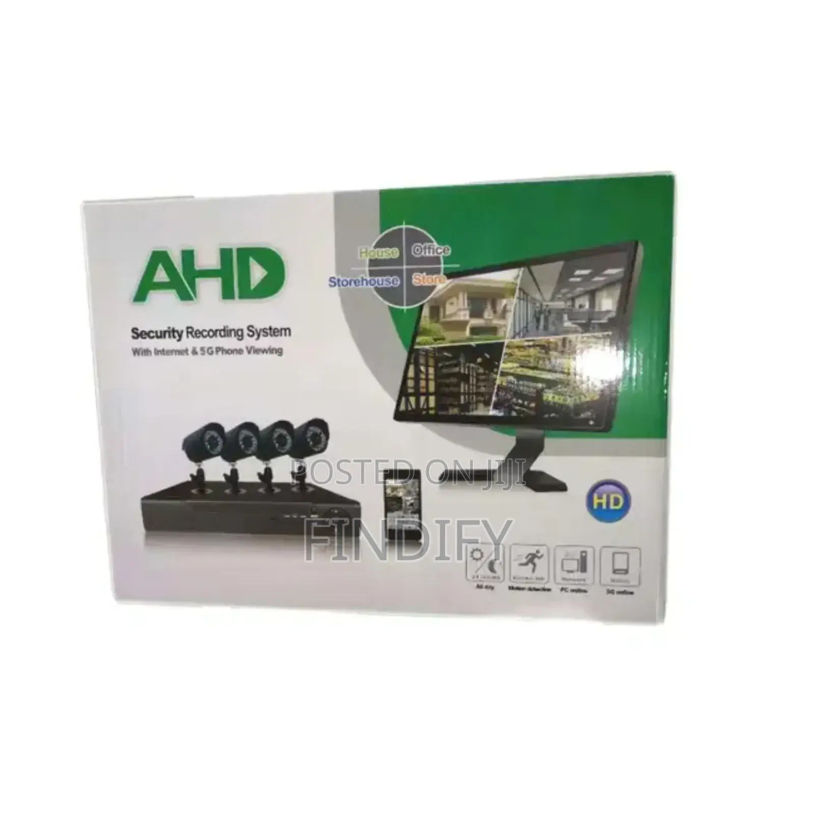 Adh 4ch 720p H.264 Night Vision CCTV
Ovr Kit Camera System