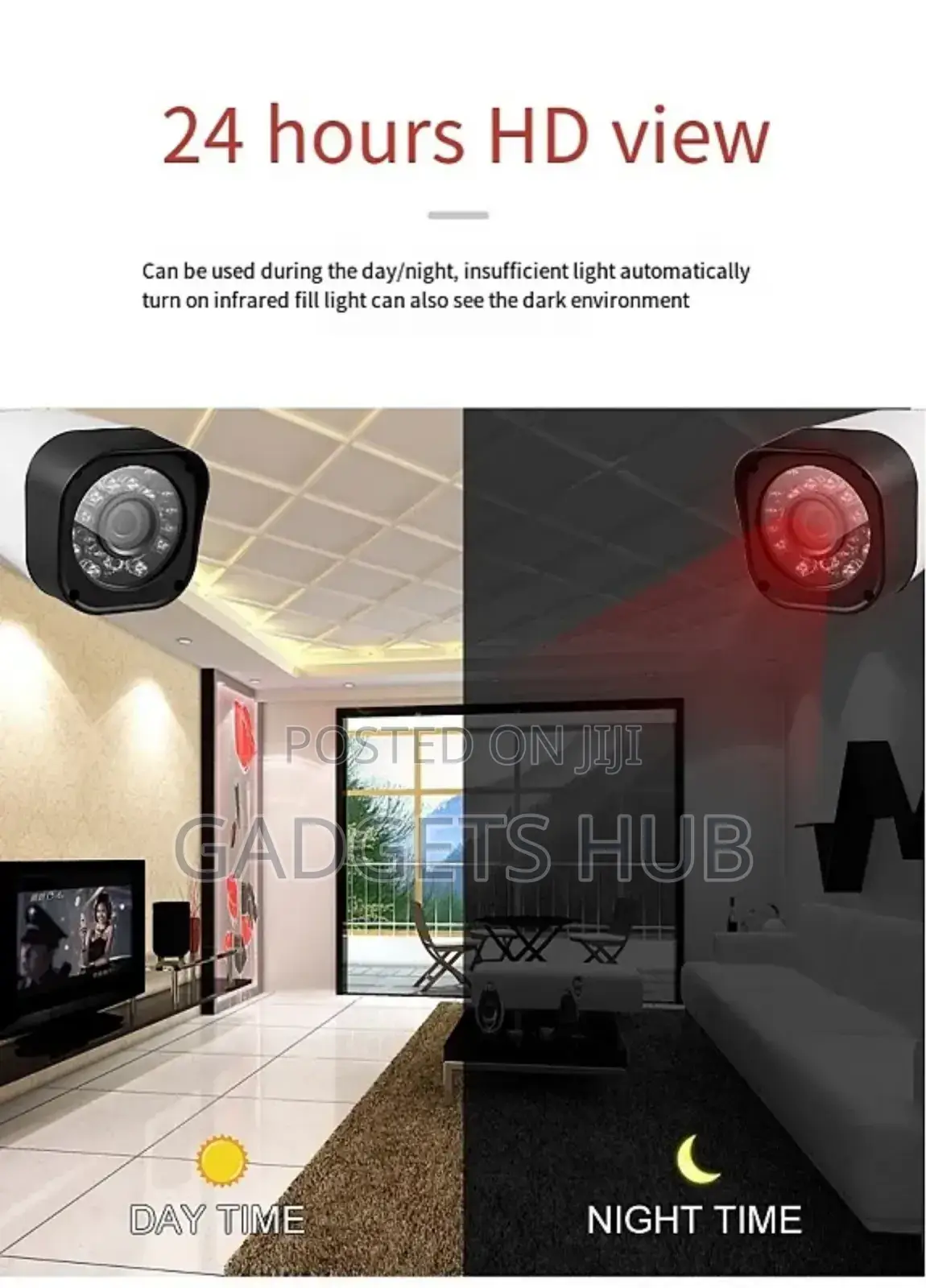 Adh 8ch CCTV Camera System 1080p DVR Camera Kit Smart