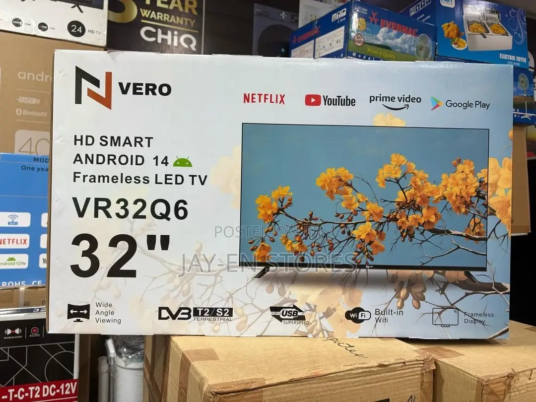 New Vero Tv Smart 32 Inches