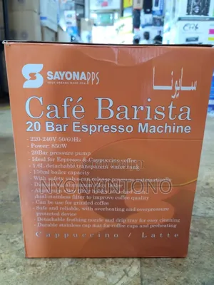 Sayona 20bar Coffee and Espresso Machine
