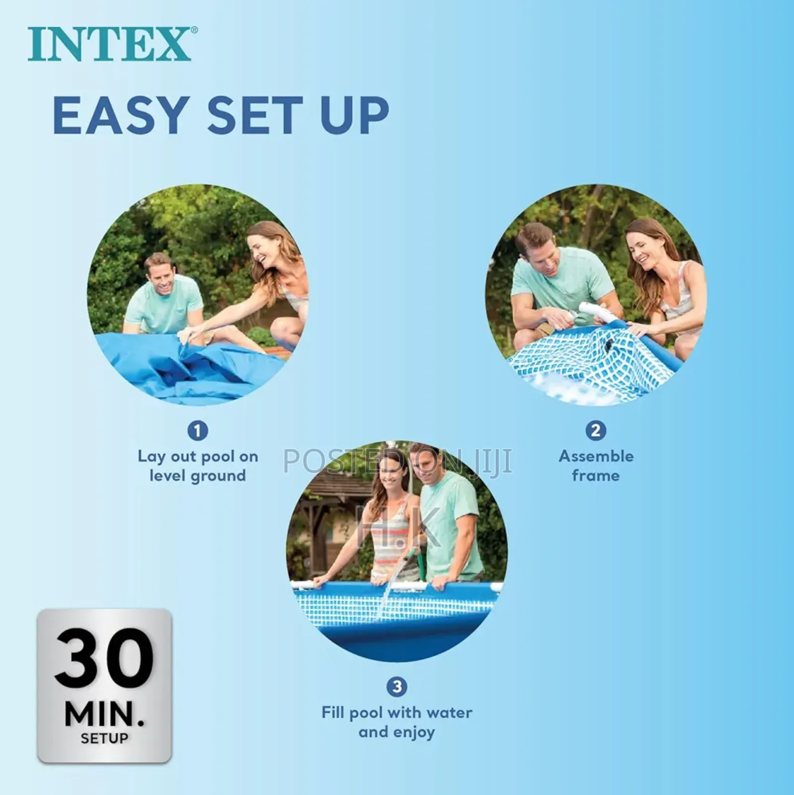 Rectangular Swimming Pool 2.2m