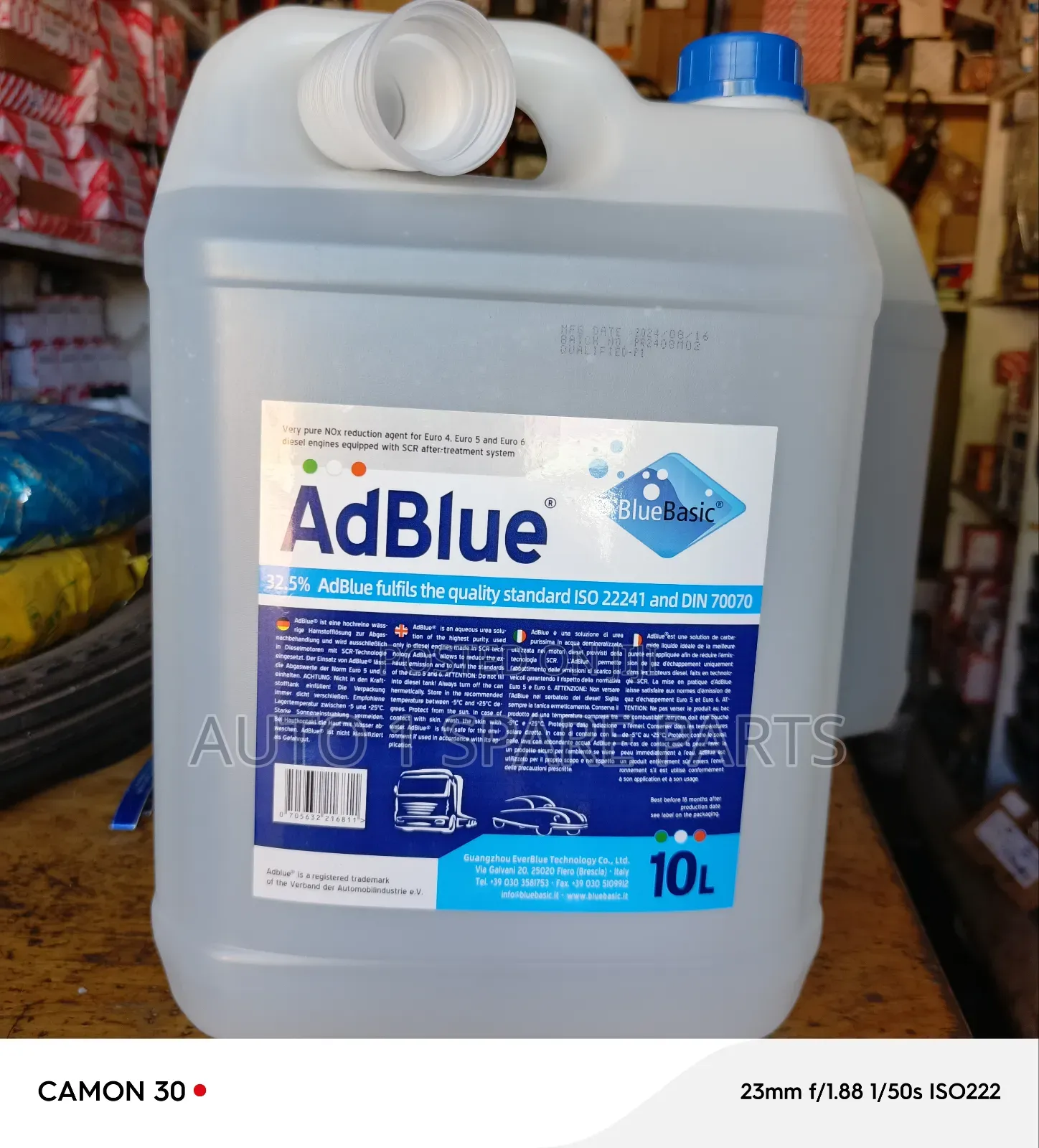 Ad Blue Used in Toyota, Mercedes Benz, Isuzu and Canter.