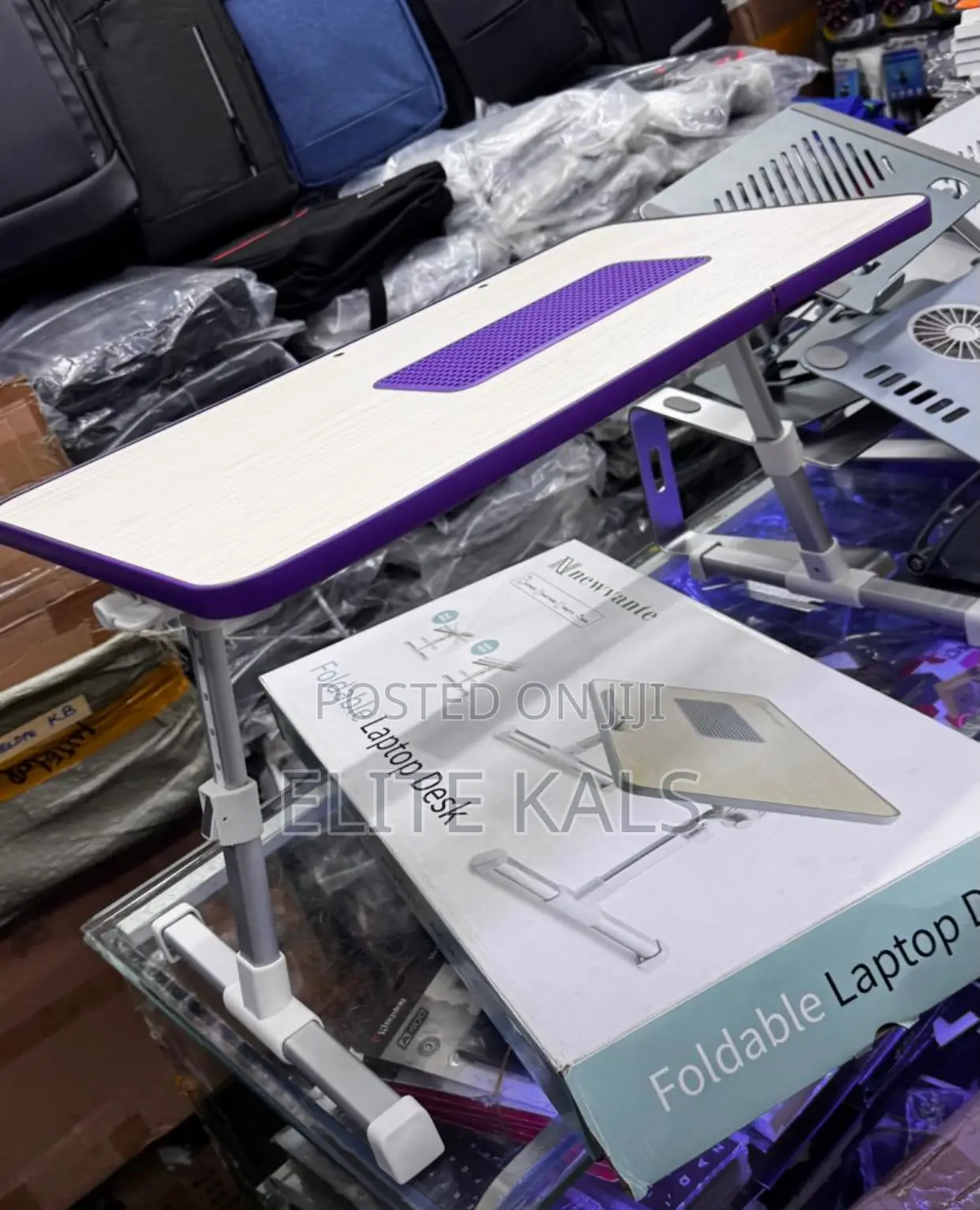 Foldable and Adjustable Laptop Desk