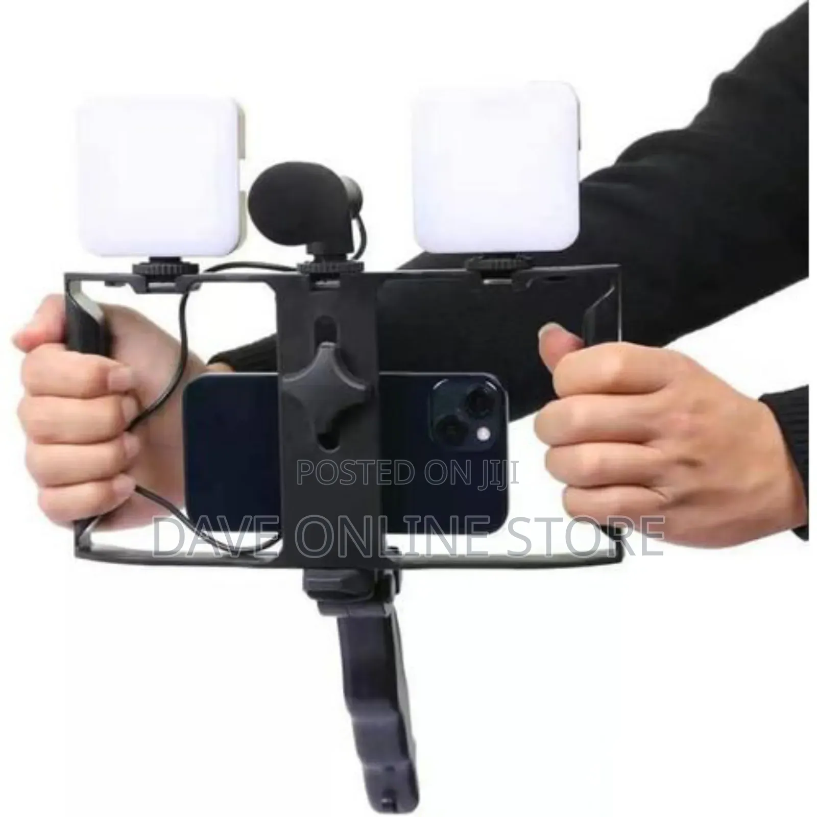 Video Making Kit With 2 Lights, Video Rig Phone Stabilizer