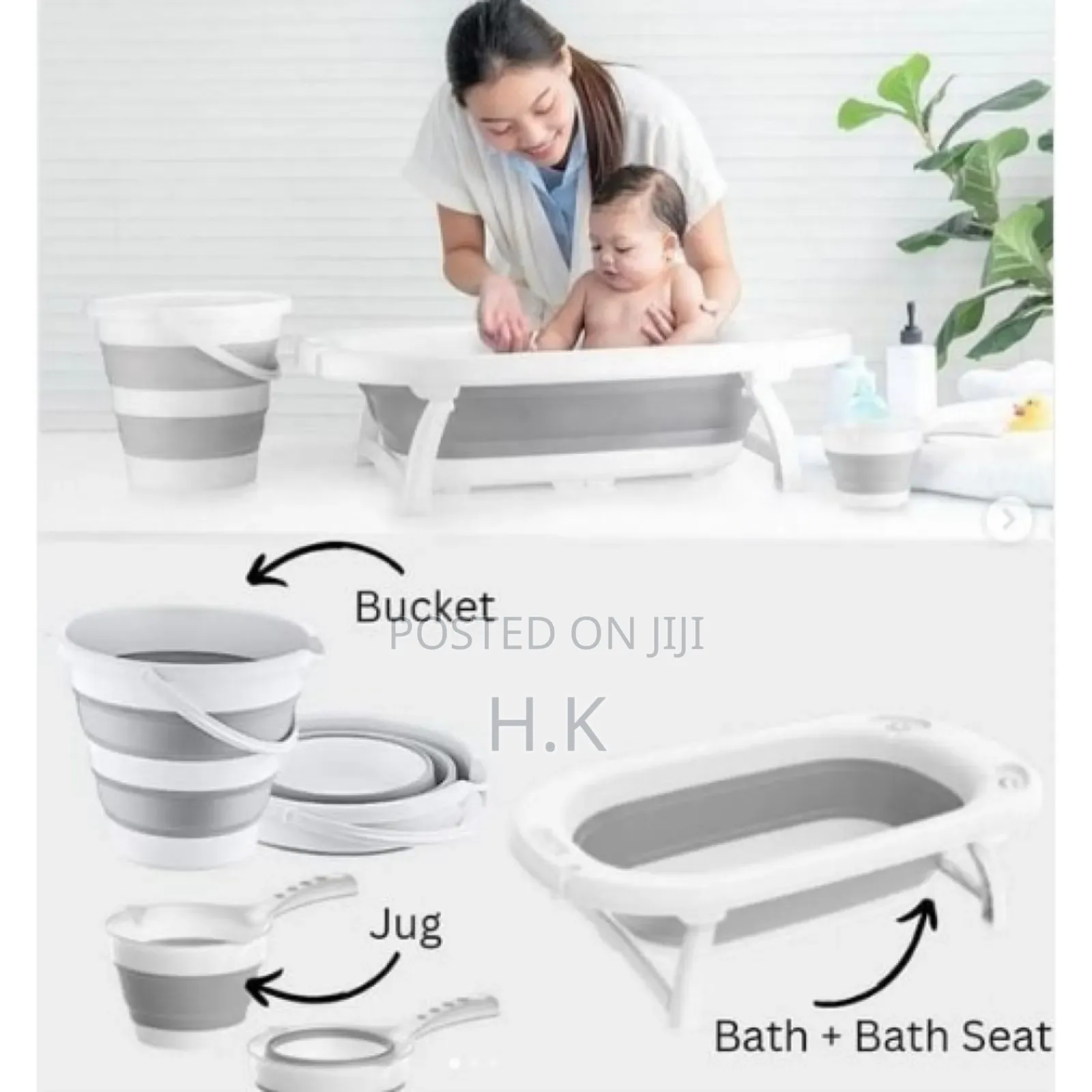 Happy Baby Newborn to Toddler Baby Bath Set