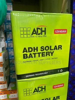40ah Adh German Solar Powder Battery Fehn