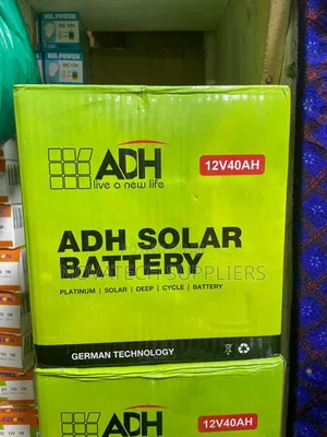 40ah Adh German Technology Solar Powder Battery Cask