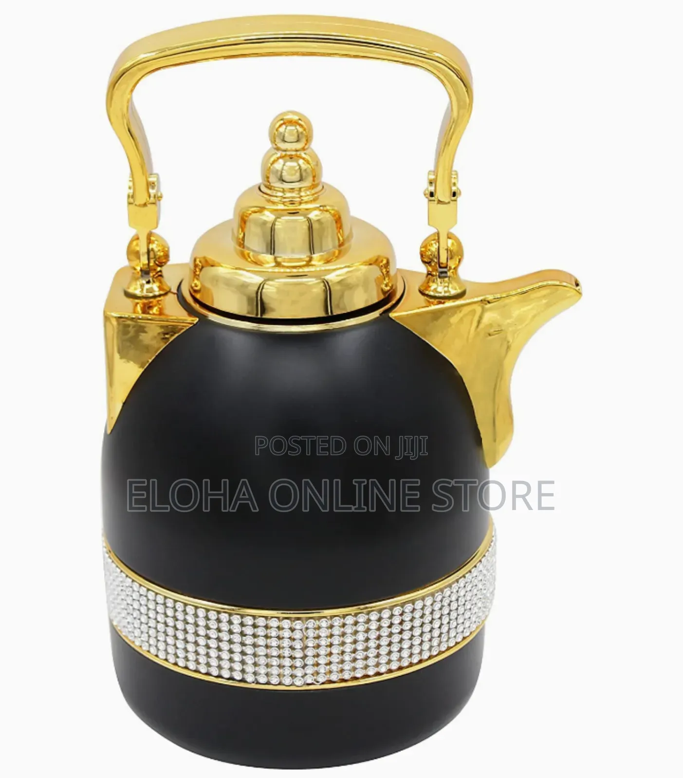 Classic Dallah Arabic Flask Set