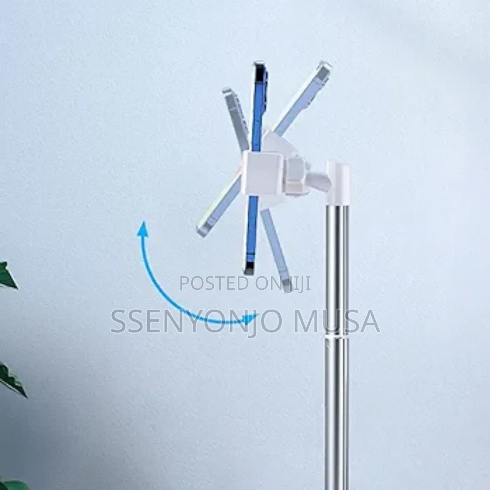Adjustable Chat Phone Stand - 360° Rotating Desk Holder