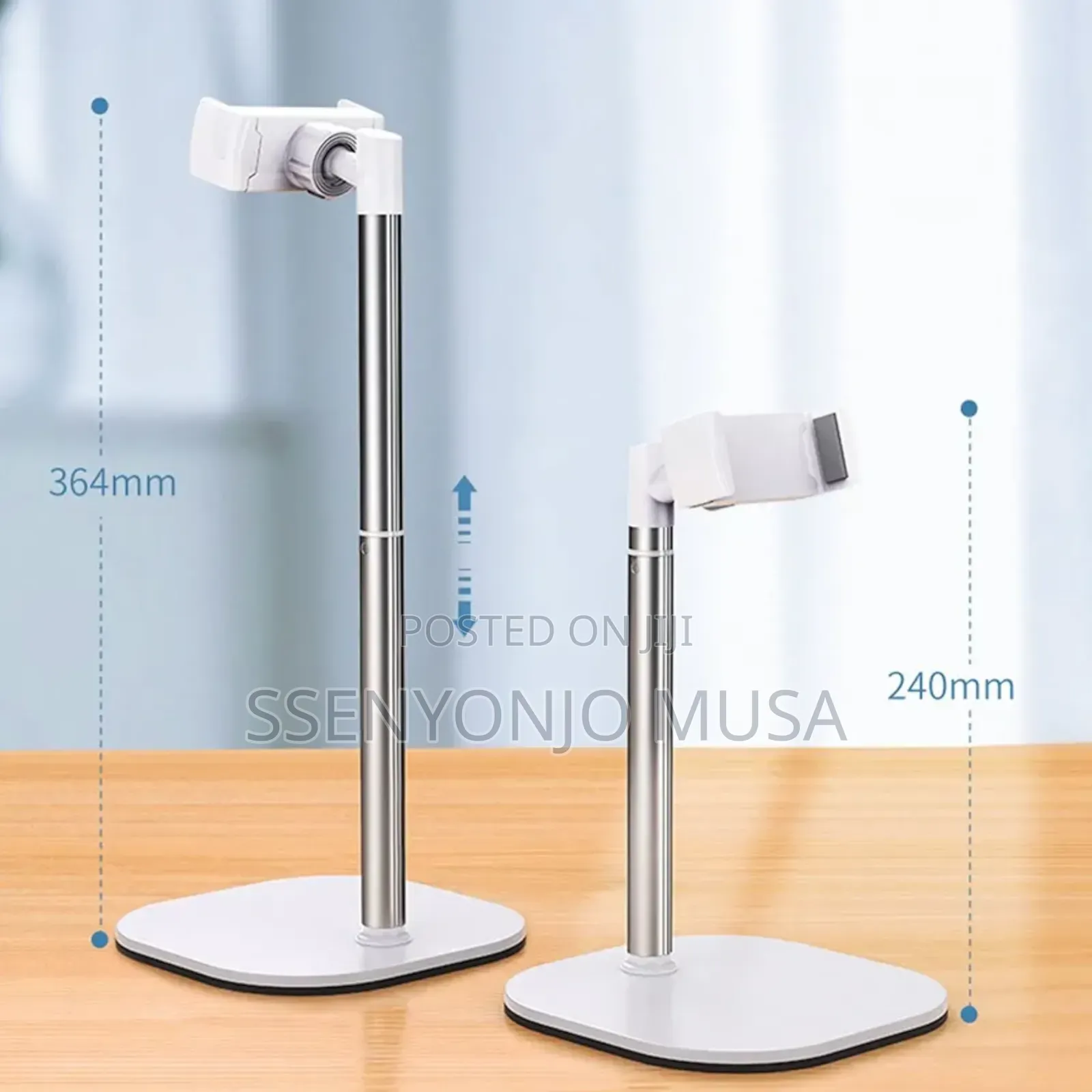 Adjustable Chat Phone Stand - 360° Rotating Desk Holder