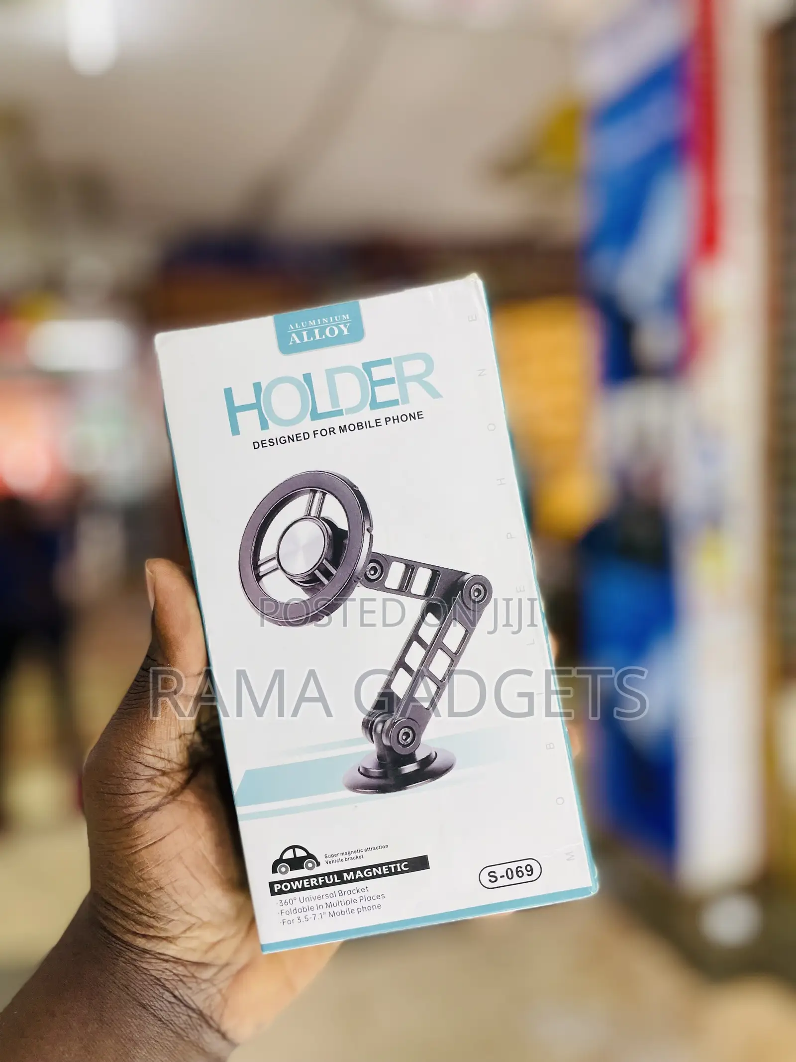 Atb Design Magnetic Phone Holder for Car, 360° Rotation,