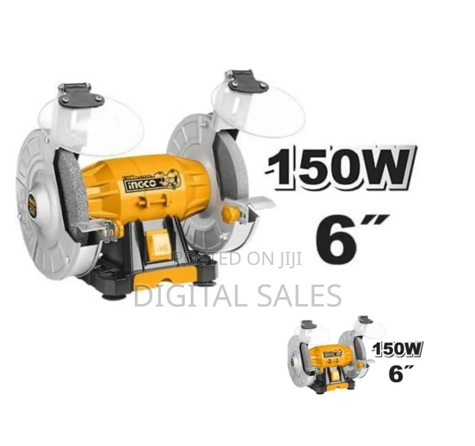 Ingco Bench Grinder Voltage:220-240v~50hz 150w -