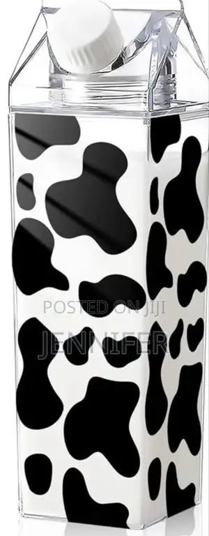 Cow Print Design Water Bottle 1 Litre