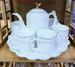 Ceramic Tea Set White