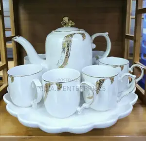 Ceramic Tea Set White