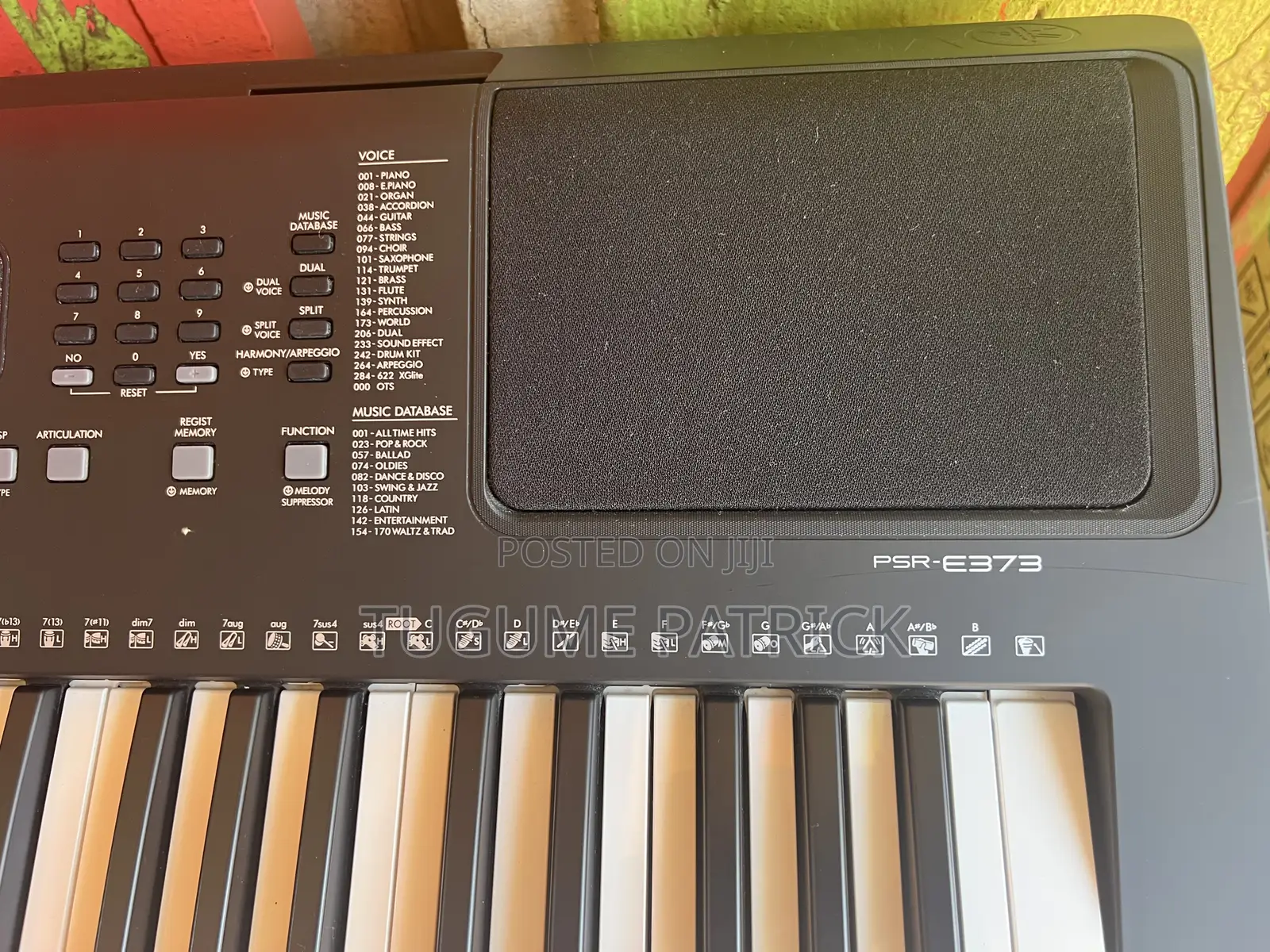 Yamaha Keyboard 373u