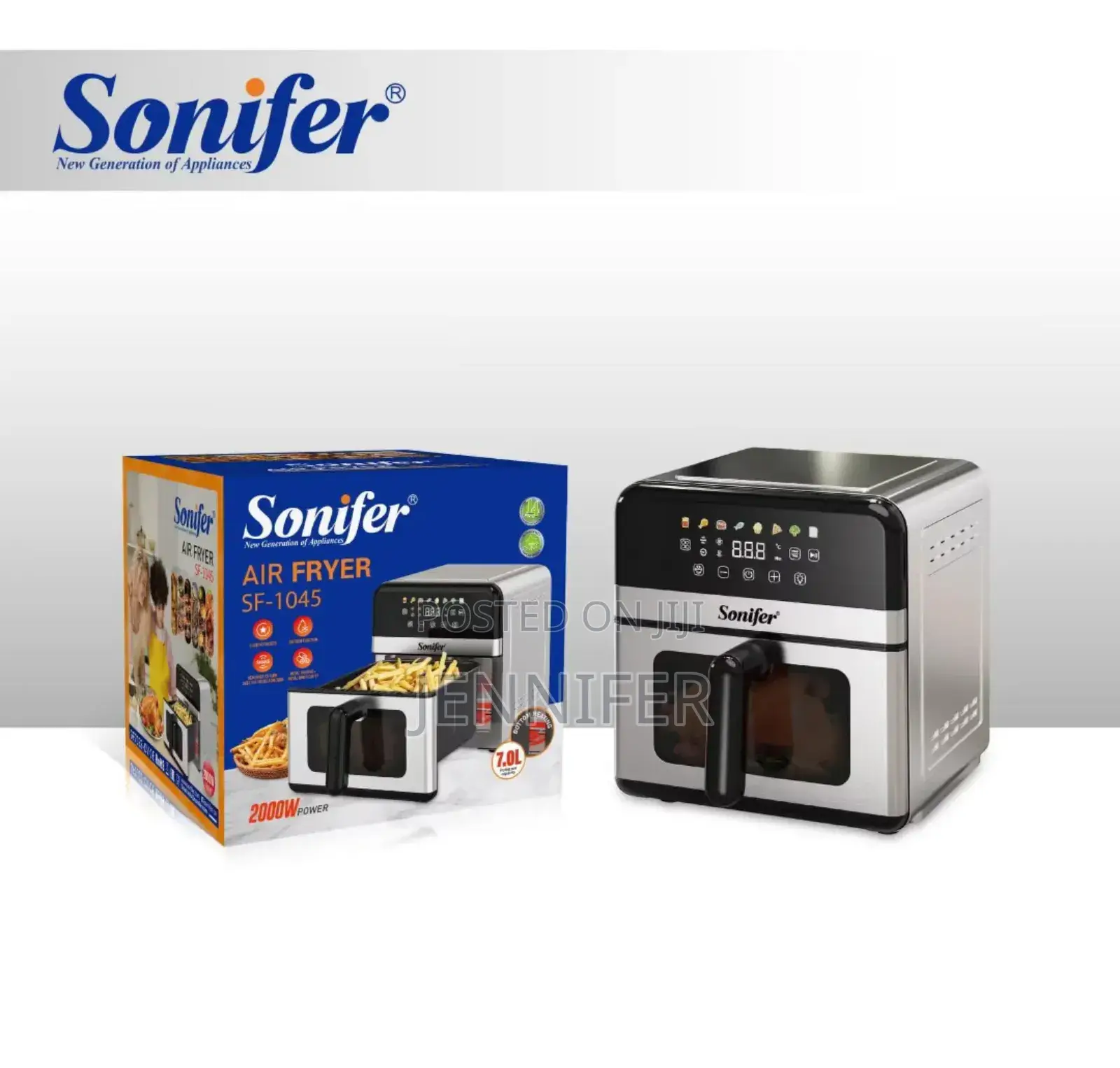 Sonifer Air Fryer Sf-1045 7 Litres