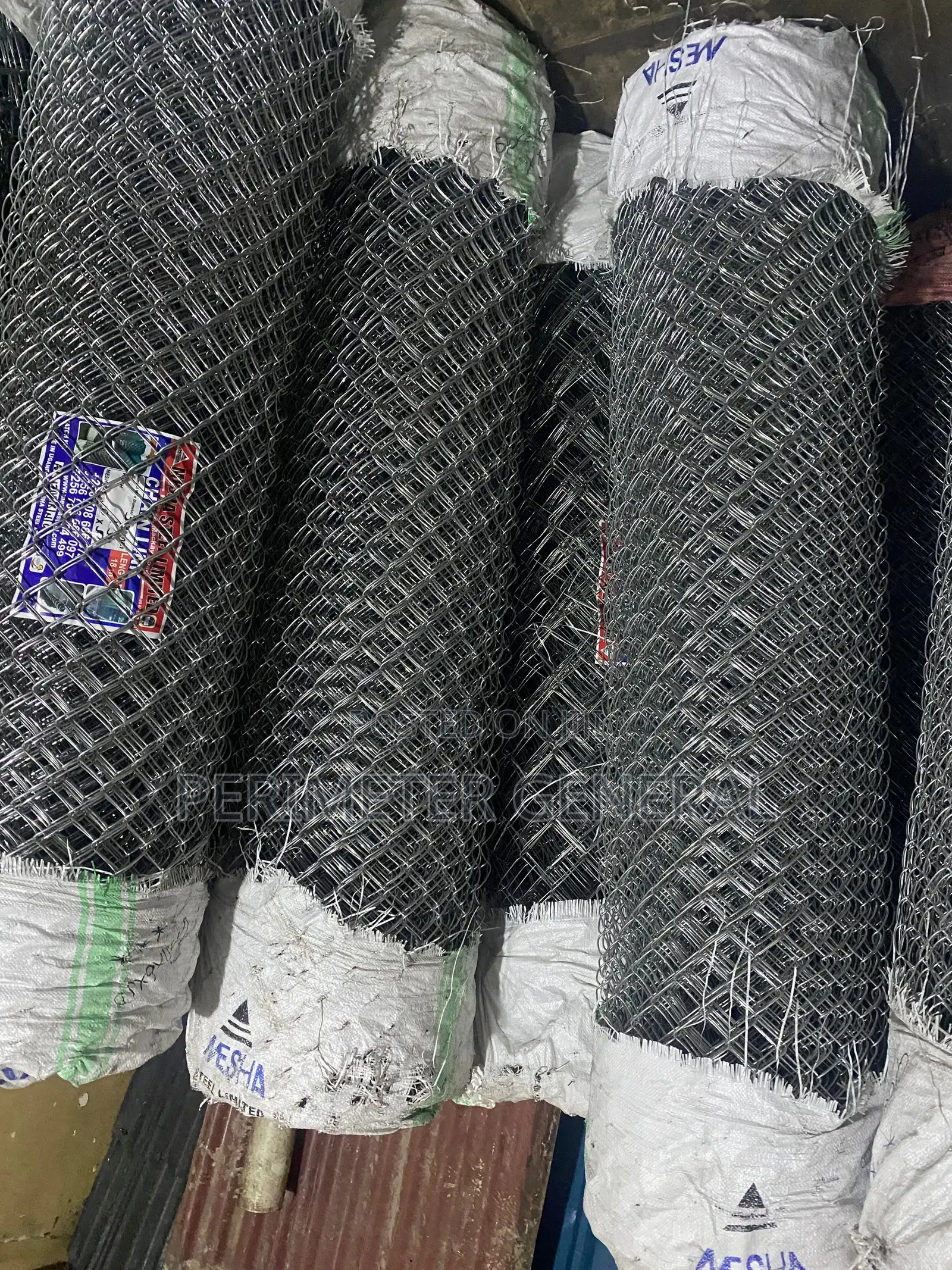 Chain Link for Fencing 14g 16m 50x50x6ft Bwaise Opposite Shell