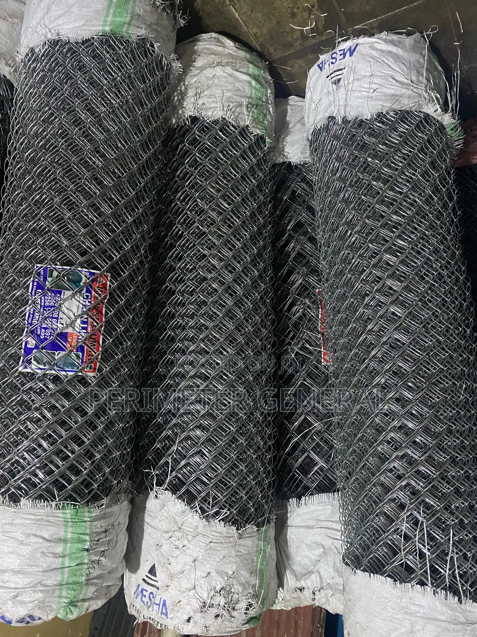 Chain Link for Fencing 14g 16m 50x50x6ft Bwaise Opposite Shell