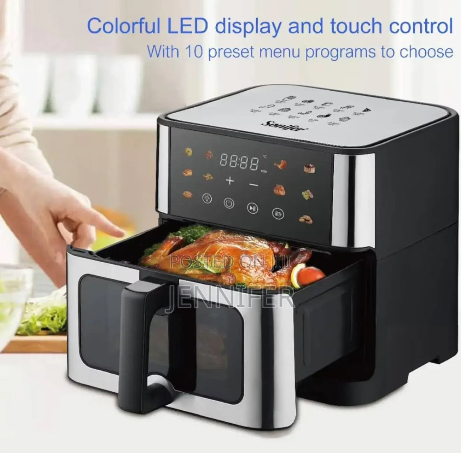 Sonifer 10 Litres Air Fryer