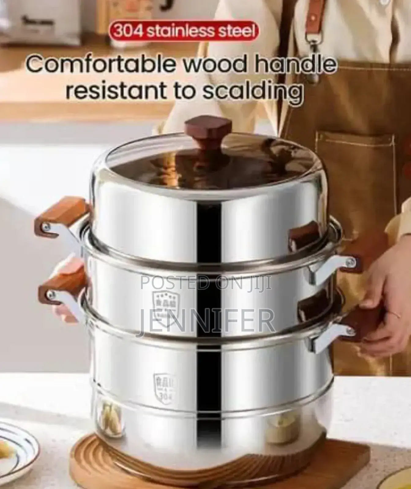28cm Stainless Steel Food Steamer
