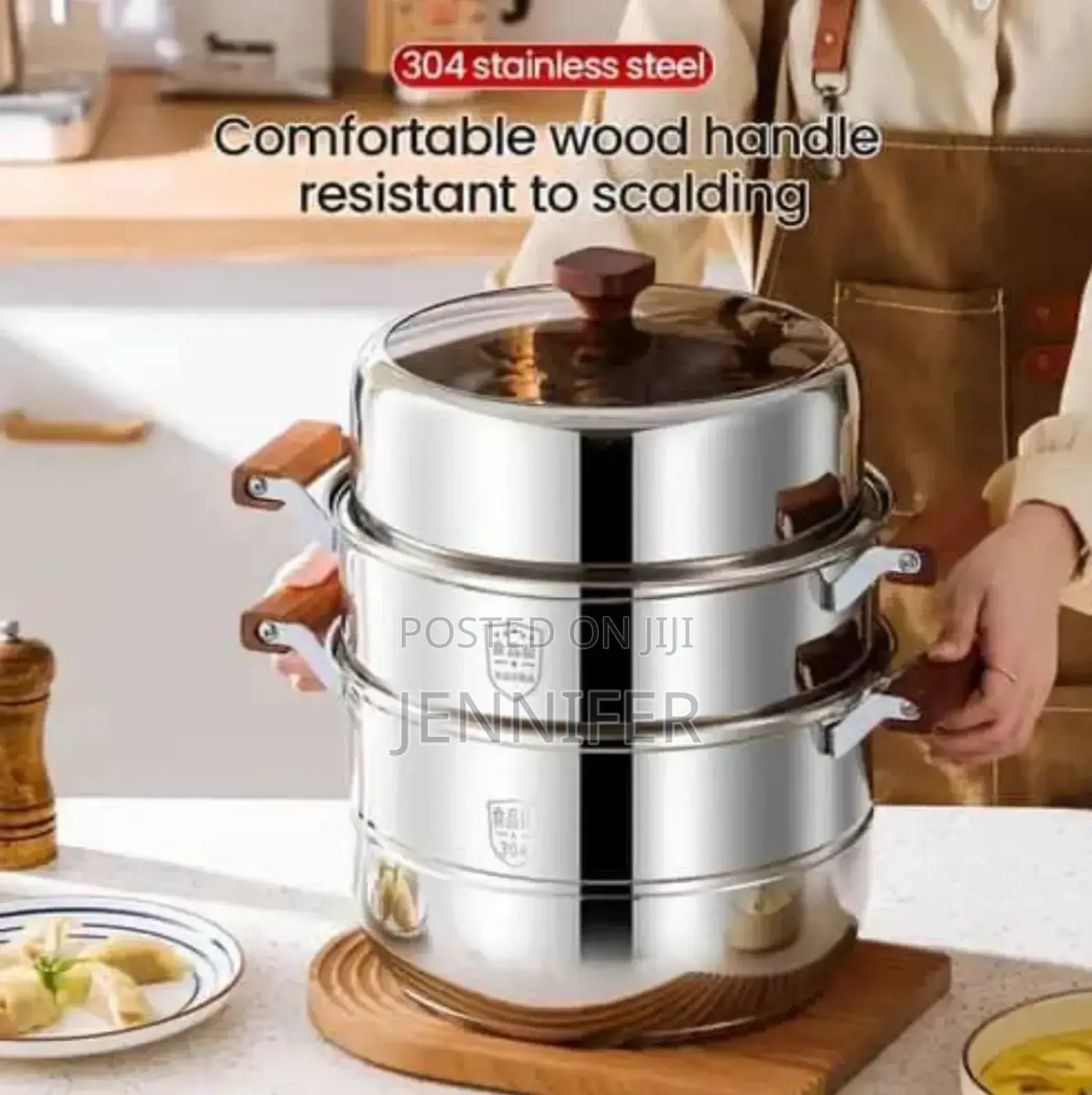 28cm Stainless Steel Food Steamer