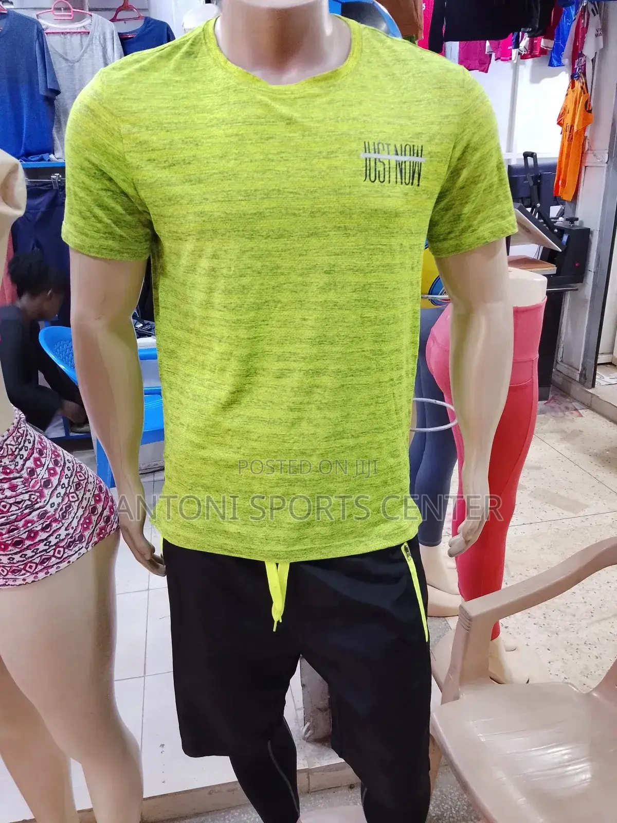 Gym Shirt Lemon Green Color
