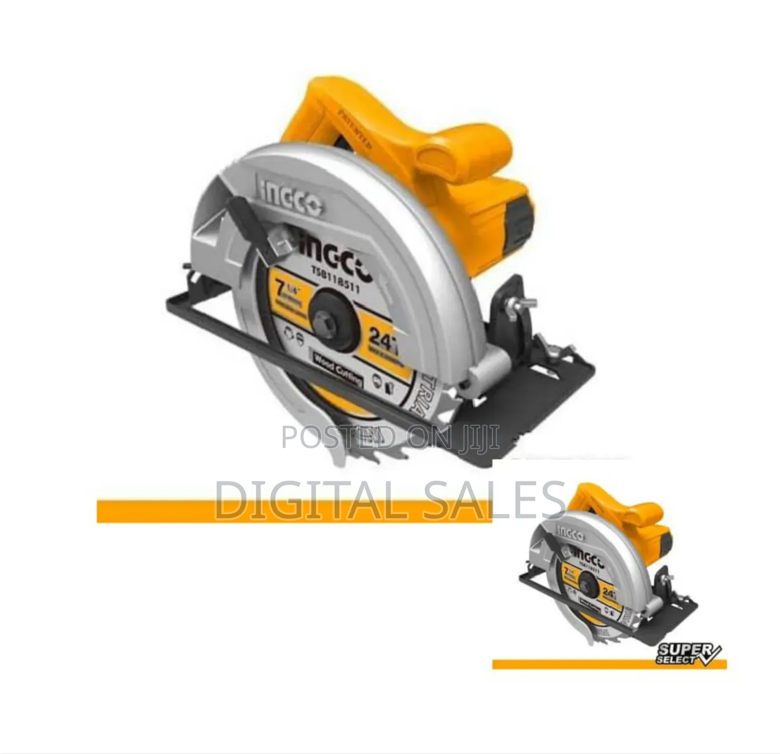 Ngco Circular Saw Voltage: 220-240v~50/60hz - Orange /Black