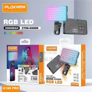 Plokama U160 Pro RGB Portable Led Light (Rechargeable)