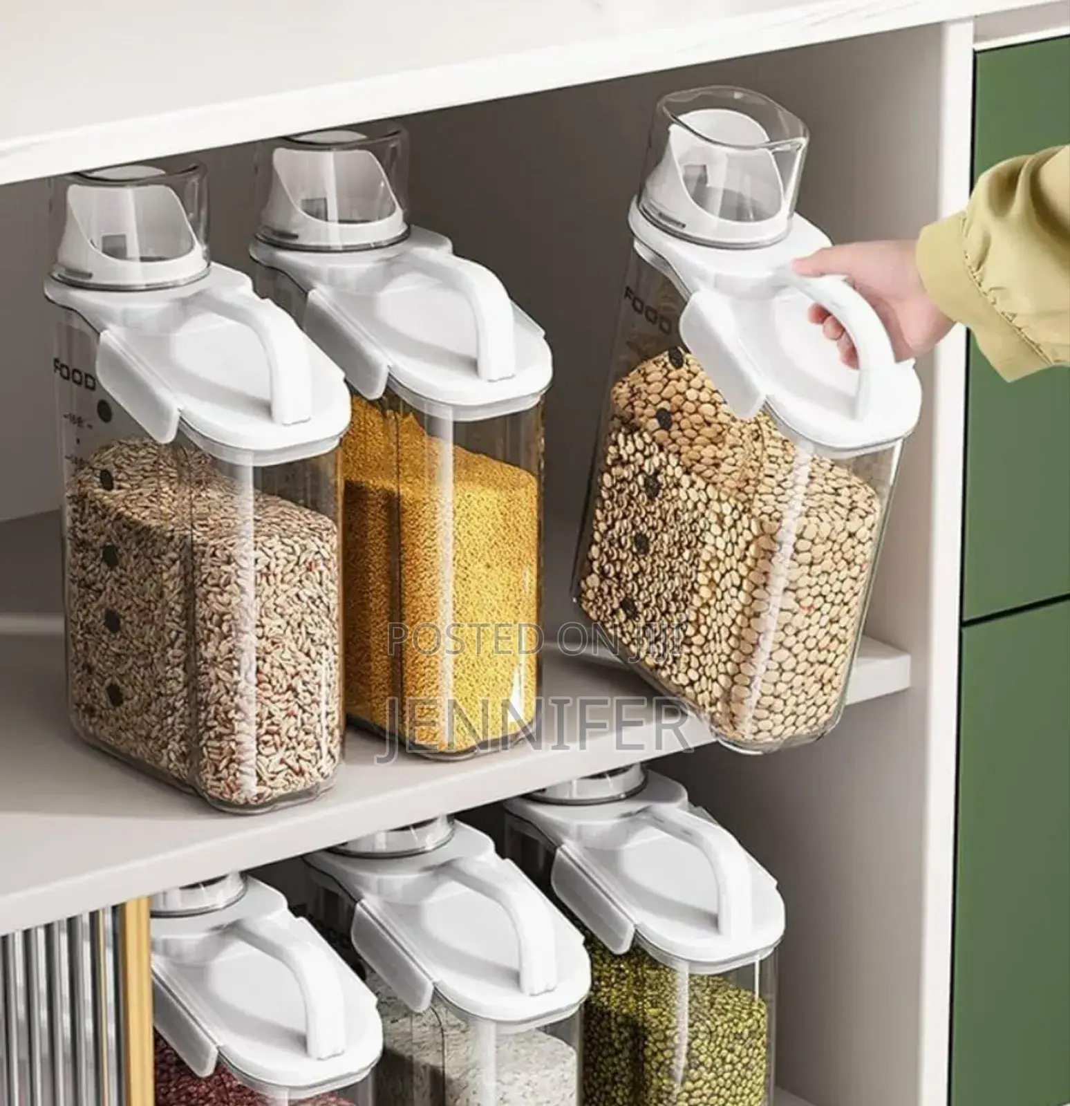 Cereal Storage Containers/Despenser
