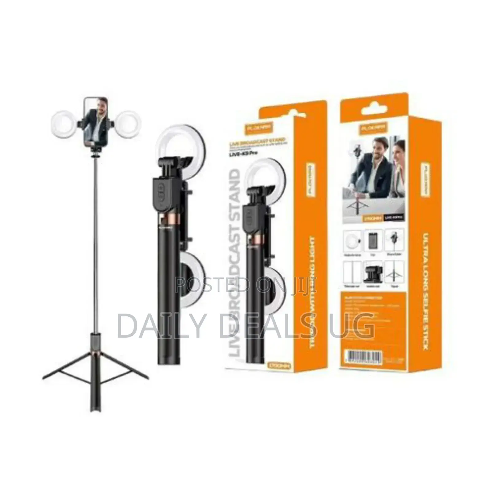Plokama Live- Pro 1700mm Live Broadcast Stand