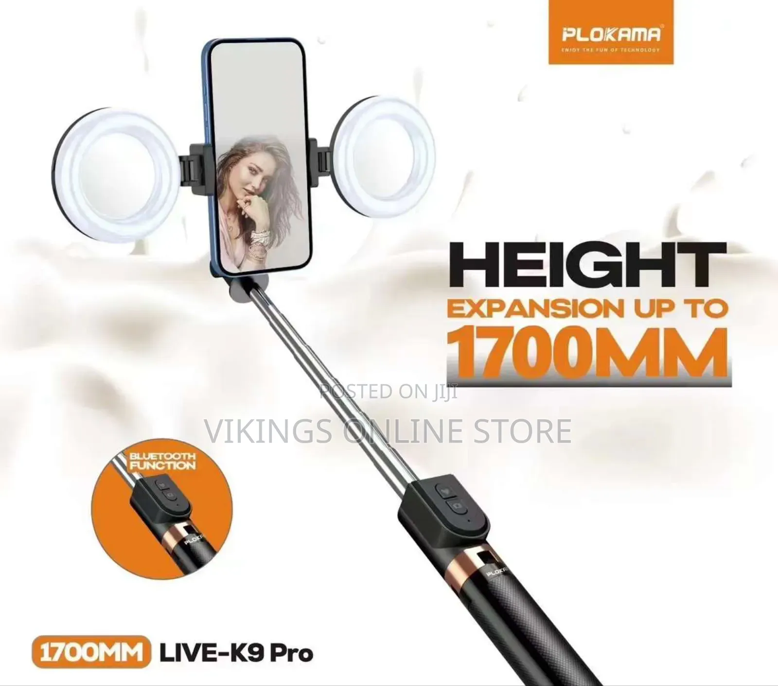 Plokama Live- Pro 1700mm Live Broadcast Stand
