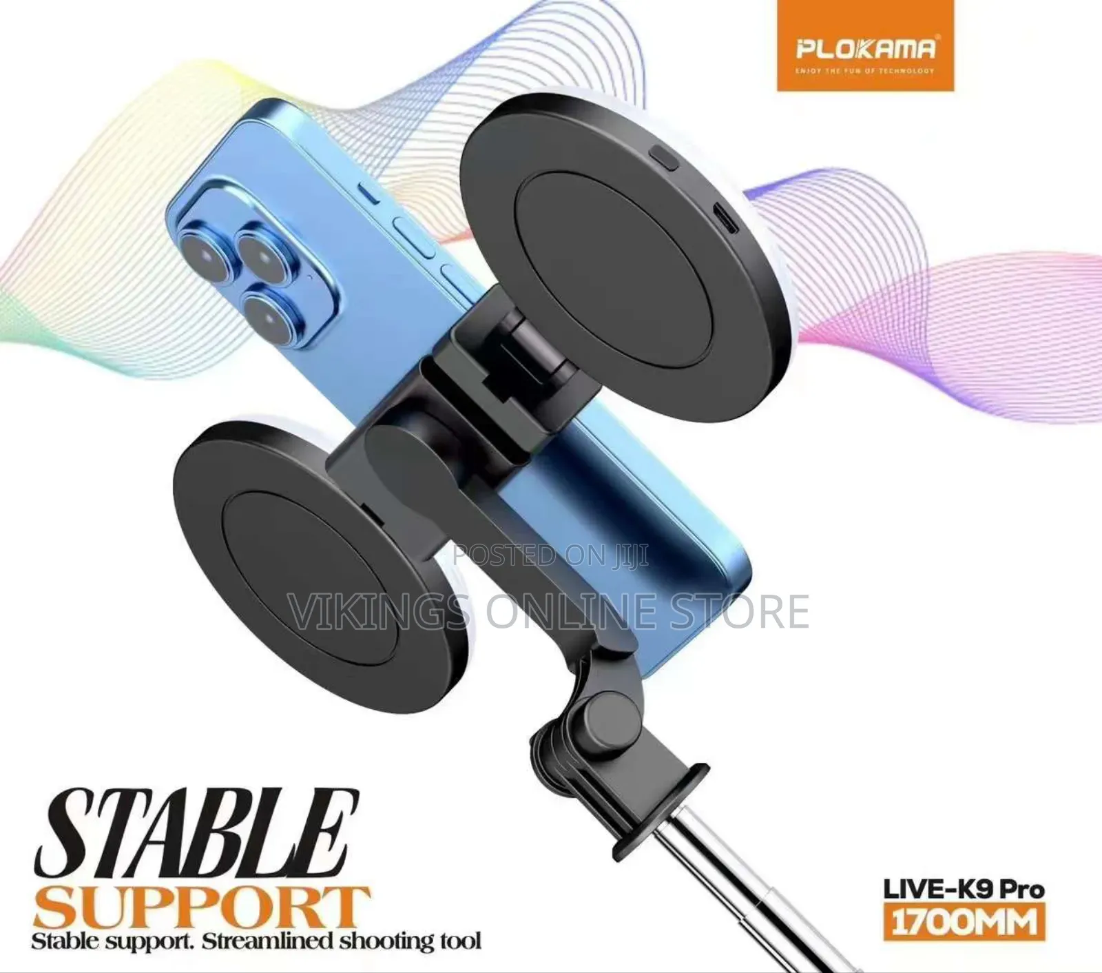 Plokama Live- Pro 1700mm Live Broadcast Stand