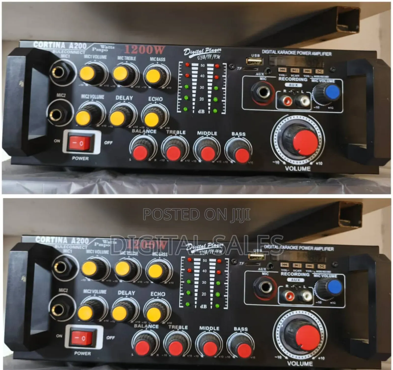Cortina A200 Digital Karaoke Power Amplifier