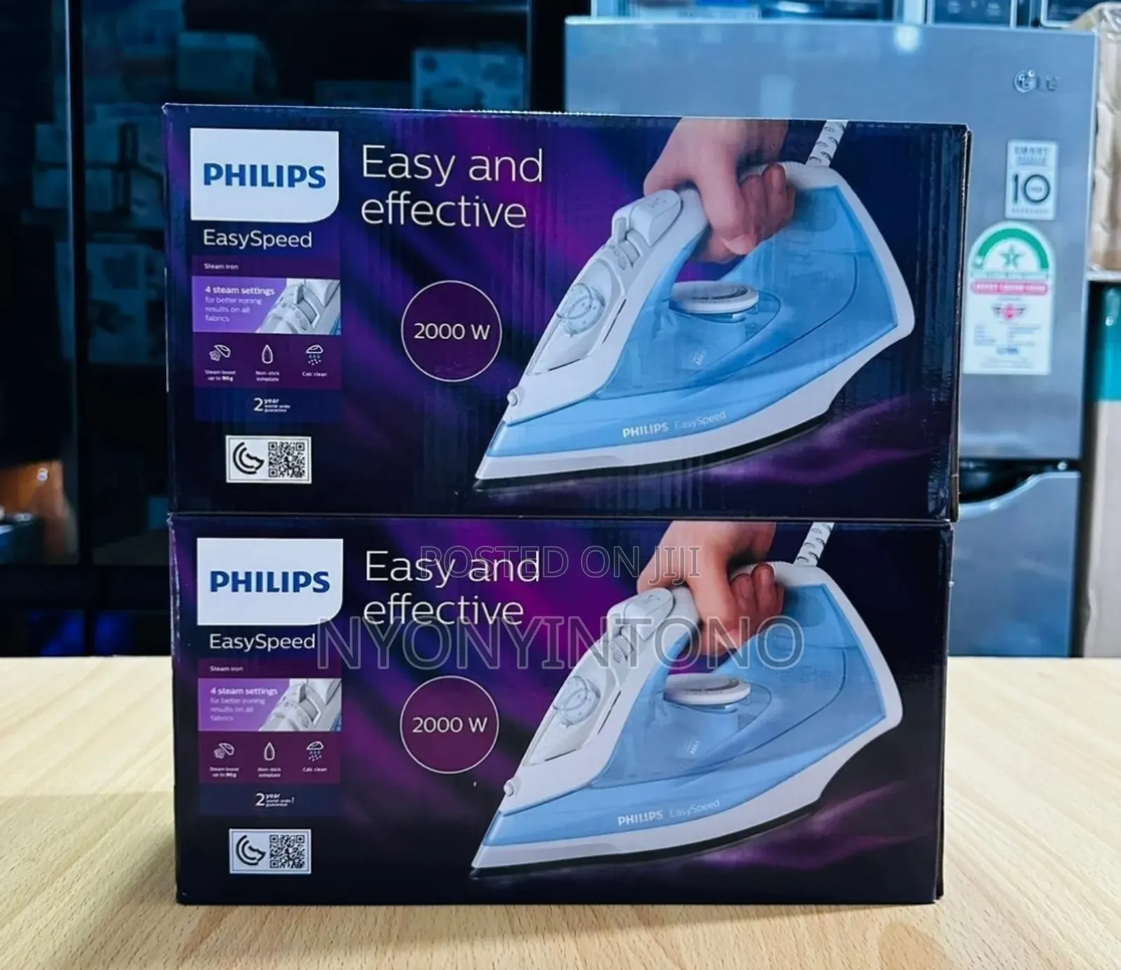Philips High-Quality Steam Iron Easy to Use and Effective