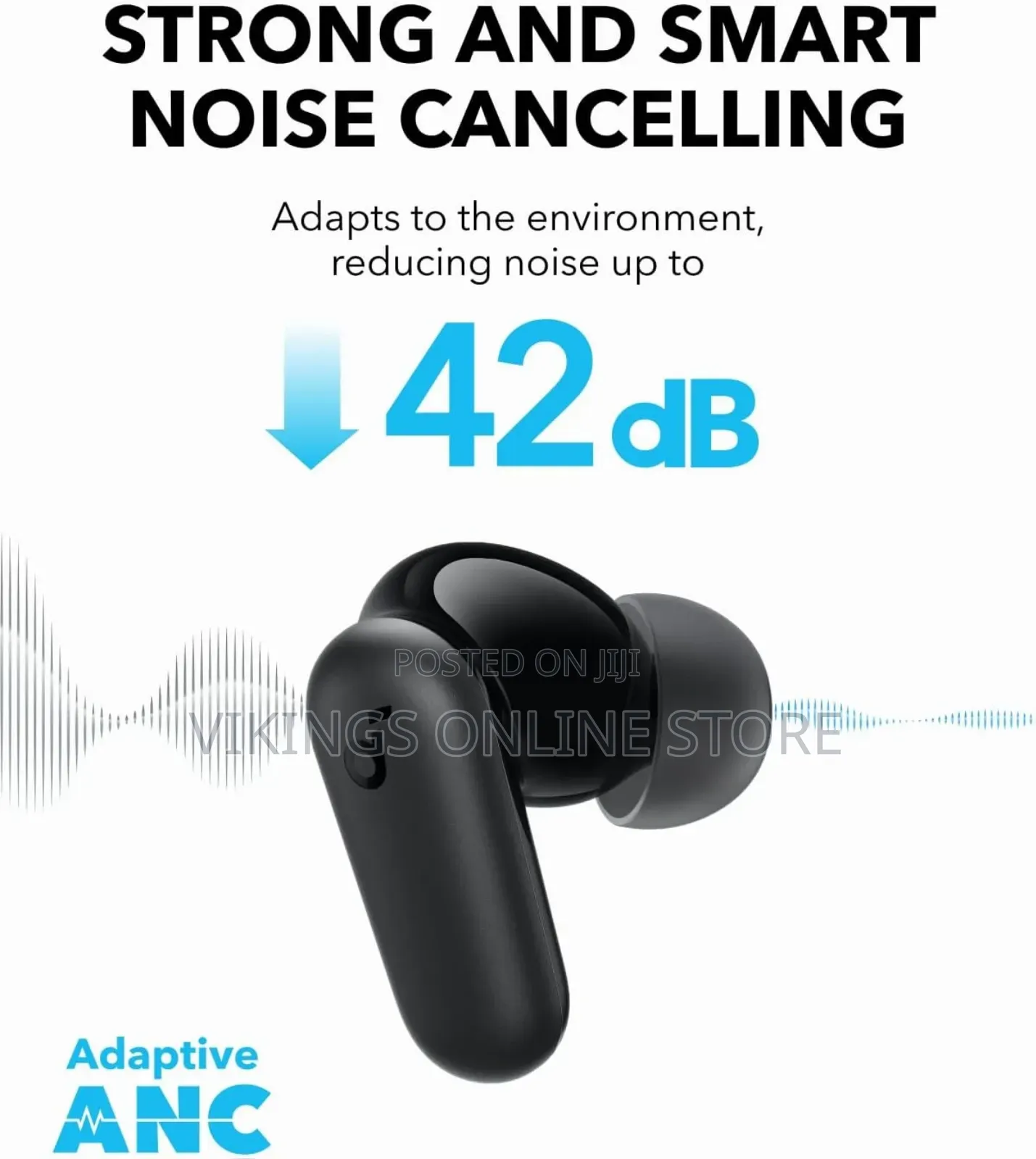 Soundcore P30i by Anker Noise Cancelling Earbuds,