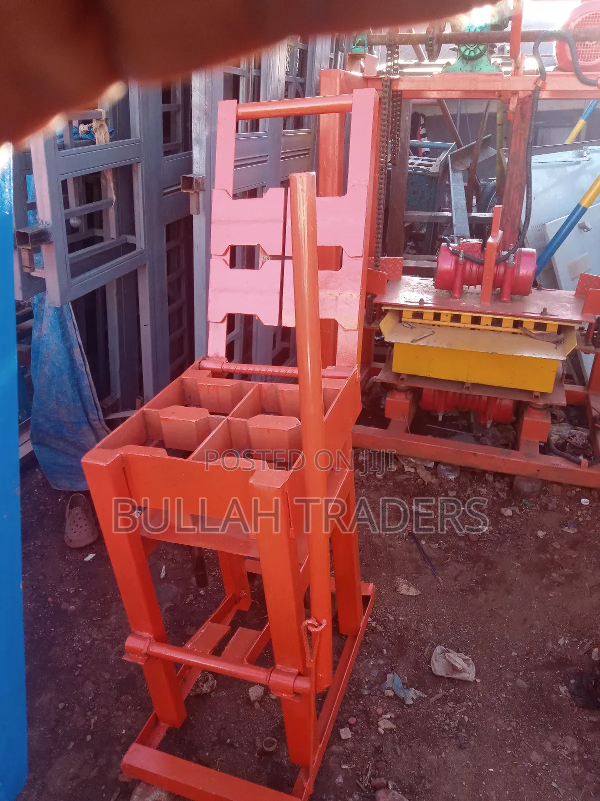 Pavers Molds Machines Double T Orange