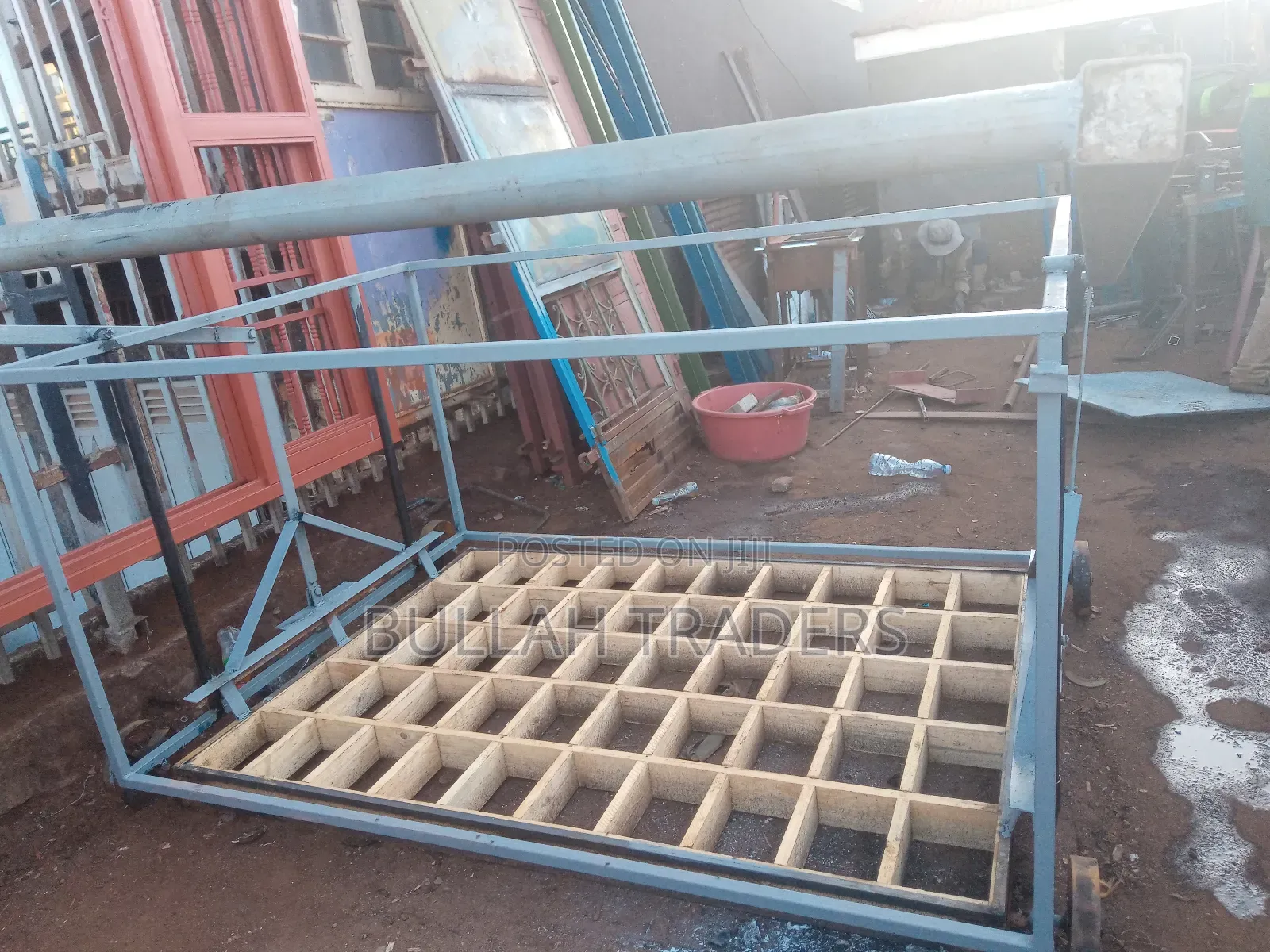 Soil Block Laying Machine 50 Pieces at Once
