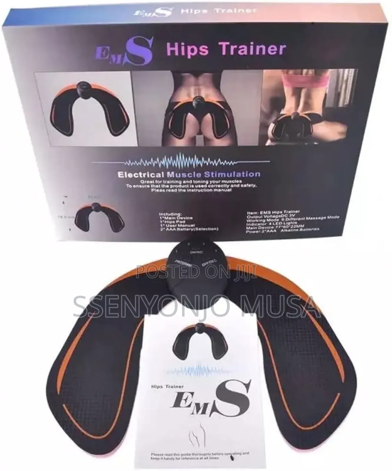Hips Trainer Ems Muscle Stimulator-electronic Buttock Toner