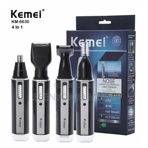Kemei 4-in-1 Rechargeable Hair Trimmer Kit -Shaver for Beard