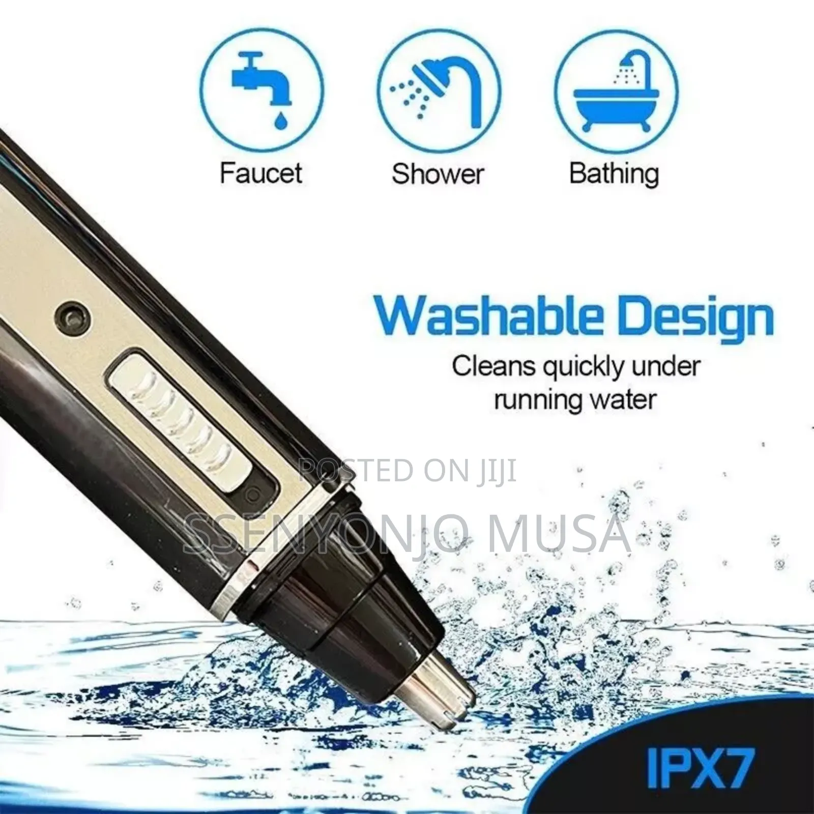 Kemei 4-in-1 Rechargeable Hair Trimmer Kit -Shaver for Beard
