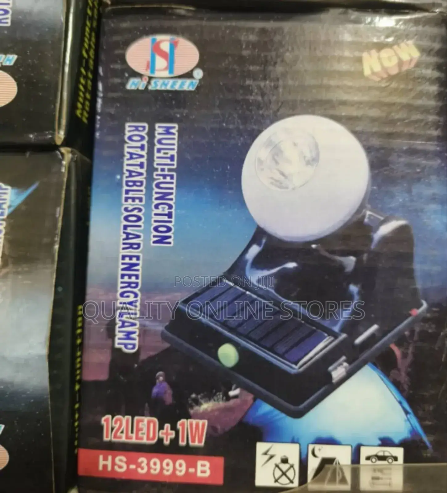 Rotatable Solar Emergency Lamp