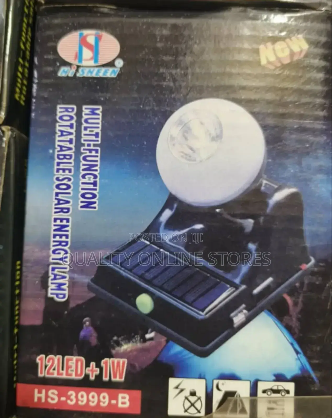 Rotatable Solar Emergency Lamp