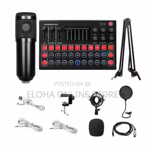 V8 V9 M9 Sound Card Bm800 Condenser Microphone Set