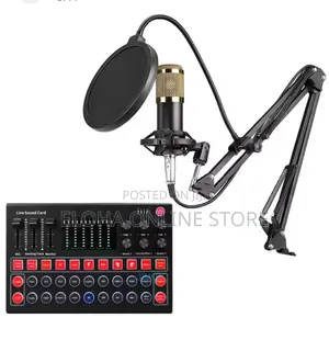 V8 V9 M9 Sound Card Bm800 Condenser Microphone Set