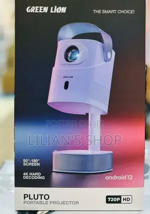 Green Lion Pluto Portable Projector.